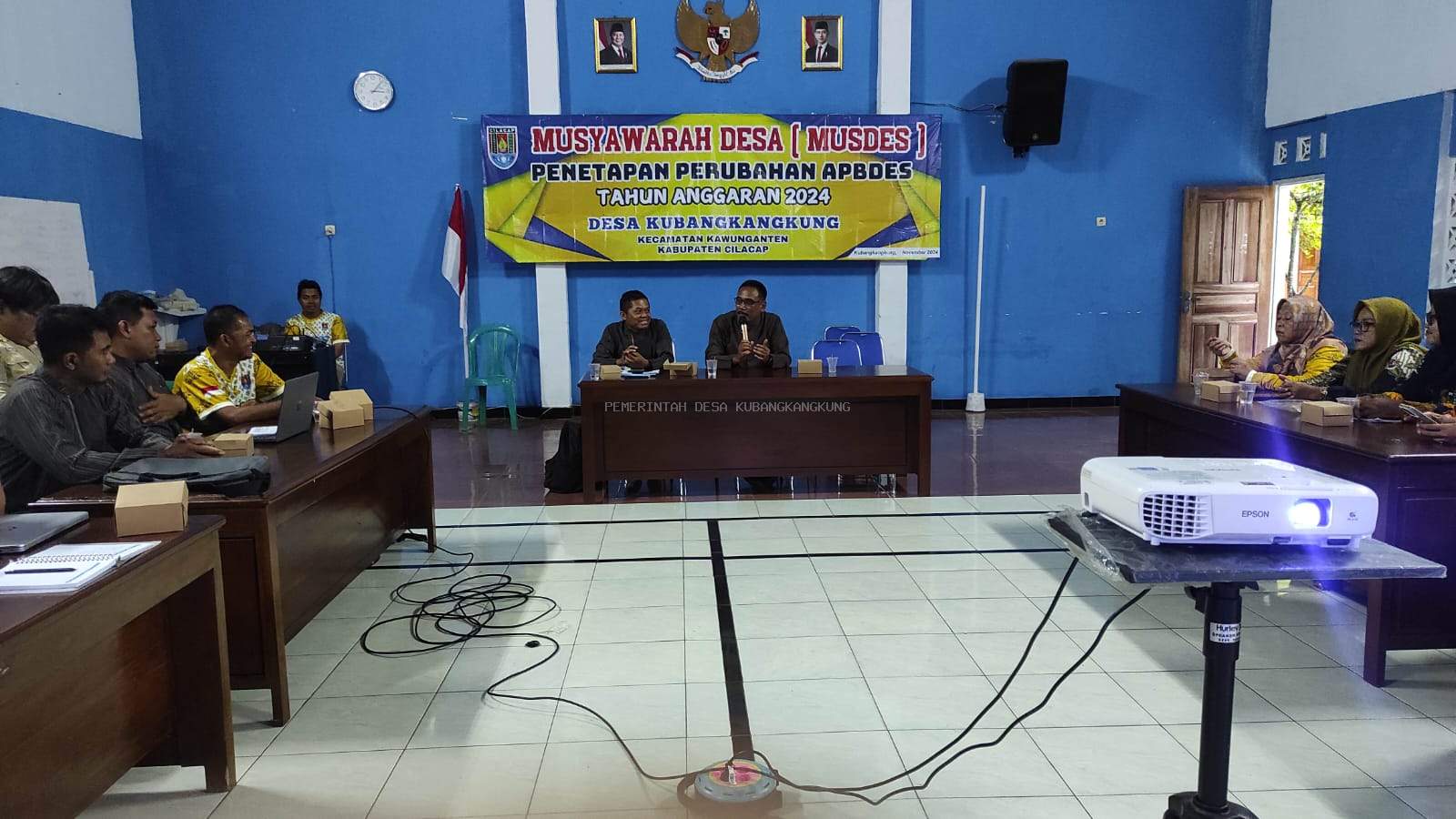 MusDes penetapan perubahan APBDes Tahun 2024