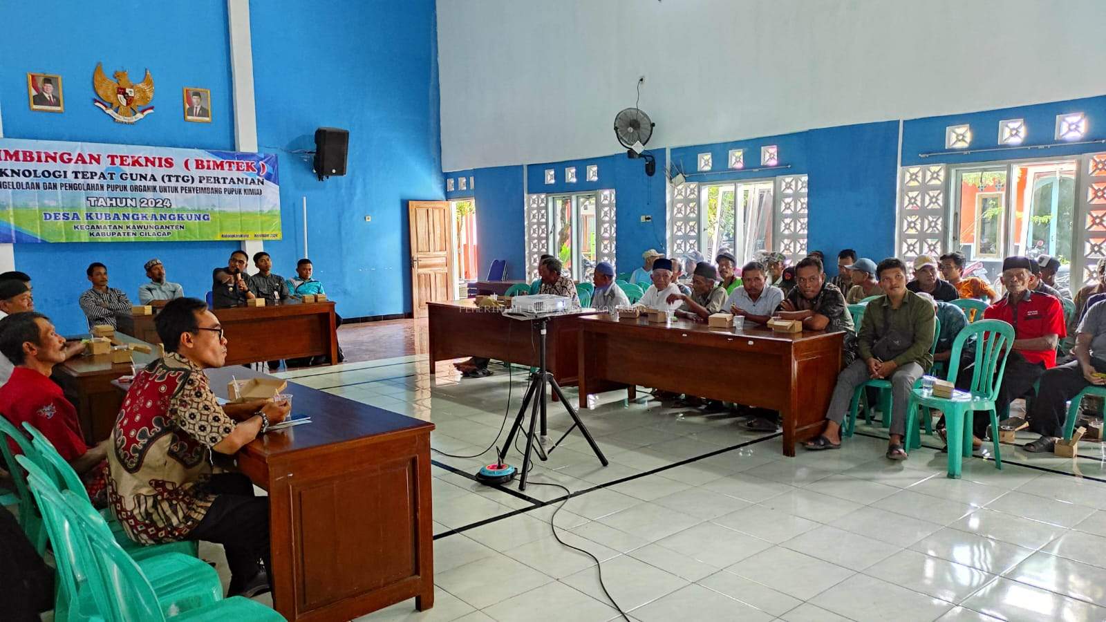 Bimtek Teknologi Tepat Guna Pertanian tahun 2024 ,Desa Kubangkangkung